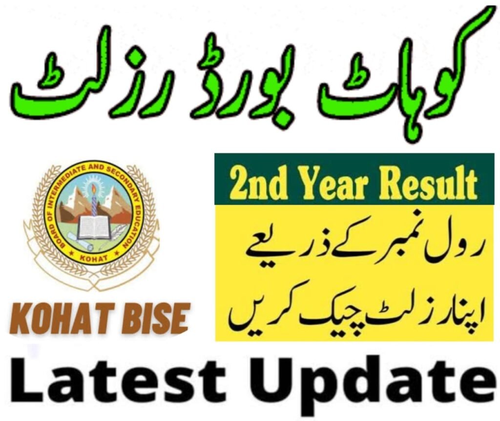 Kohat Board 12 Class Result 2024 Check Online