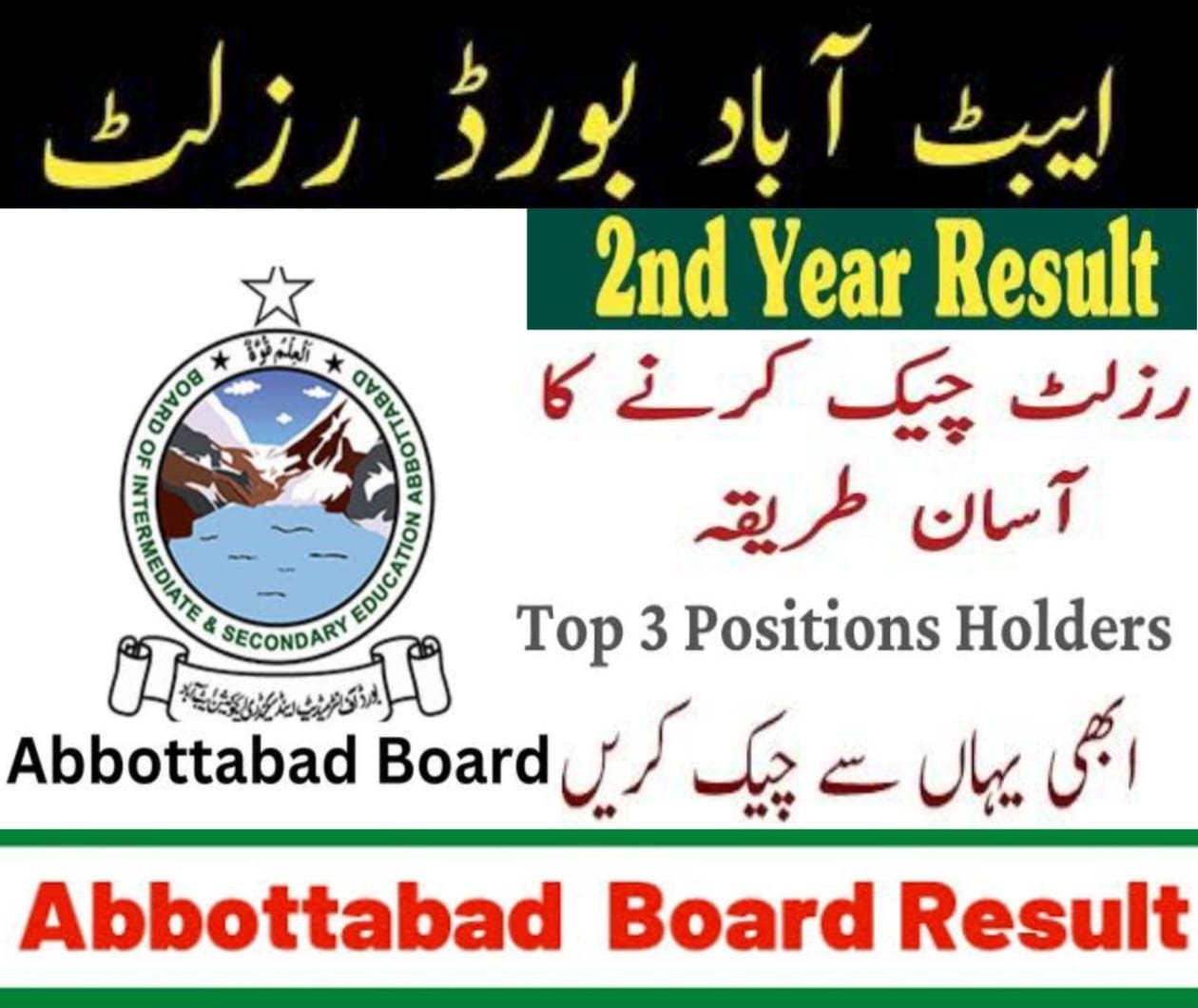 BISE Abbottabad Board 12 Class Result 2024